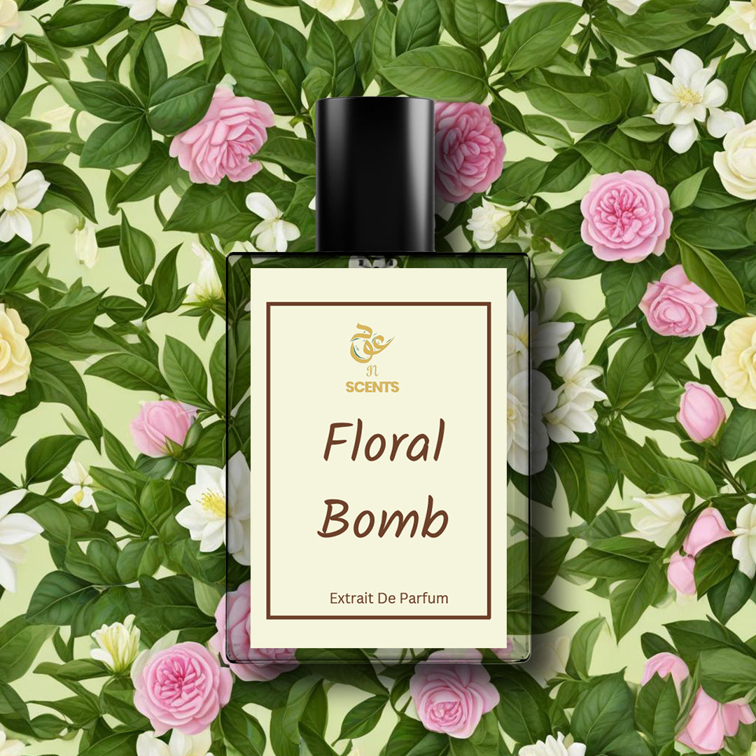 floral bomb impression of flower bomb